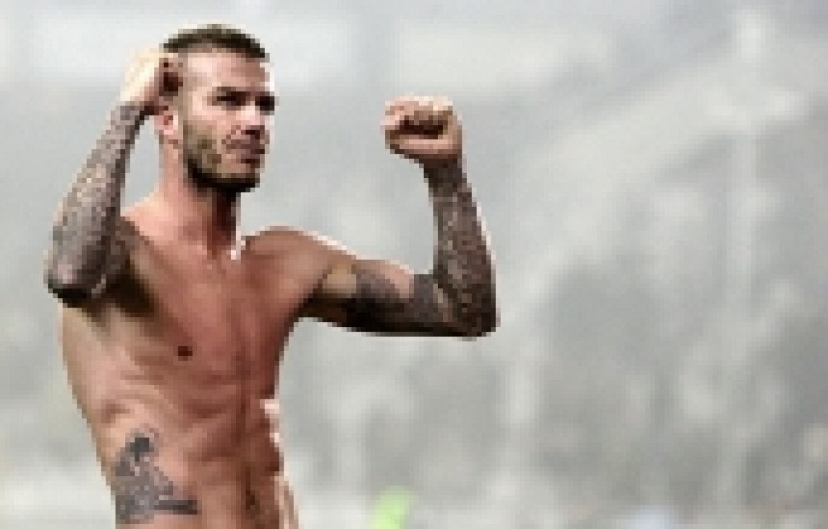 Beckham şi L-a tatuat pe Iisus