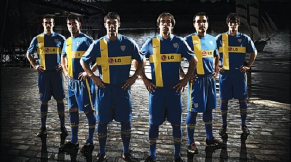 Boca şi-a lansat echipament în culorile Suediei