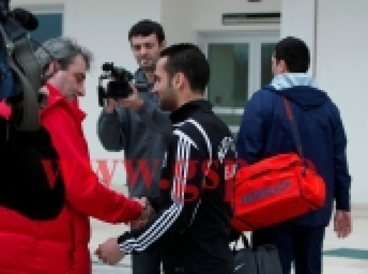 FOTO » Aliuţă şi Neaga s-au întîlnit cu steliştii în Antalya!