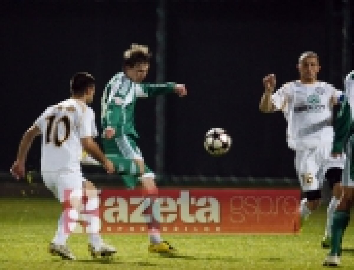 FOTO » Levy a debutat cu victorie: Unirea a învins cu 1-0, prin golul lui Maftei