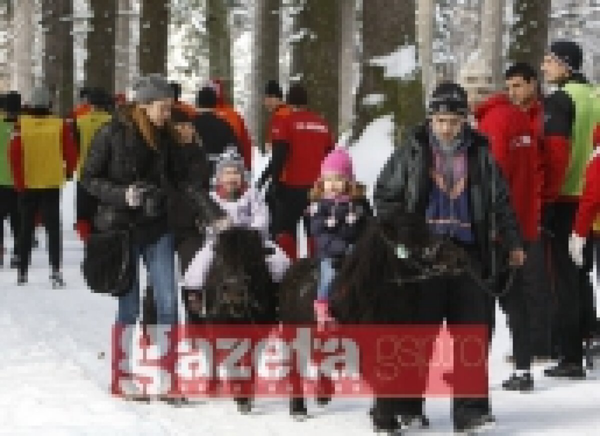 FOTO / Dinamoviştii sînt extenuaţi după antrenamentul printre troiene