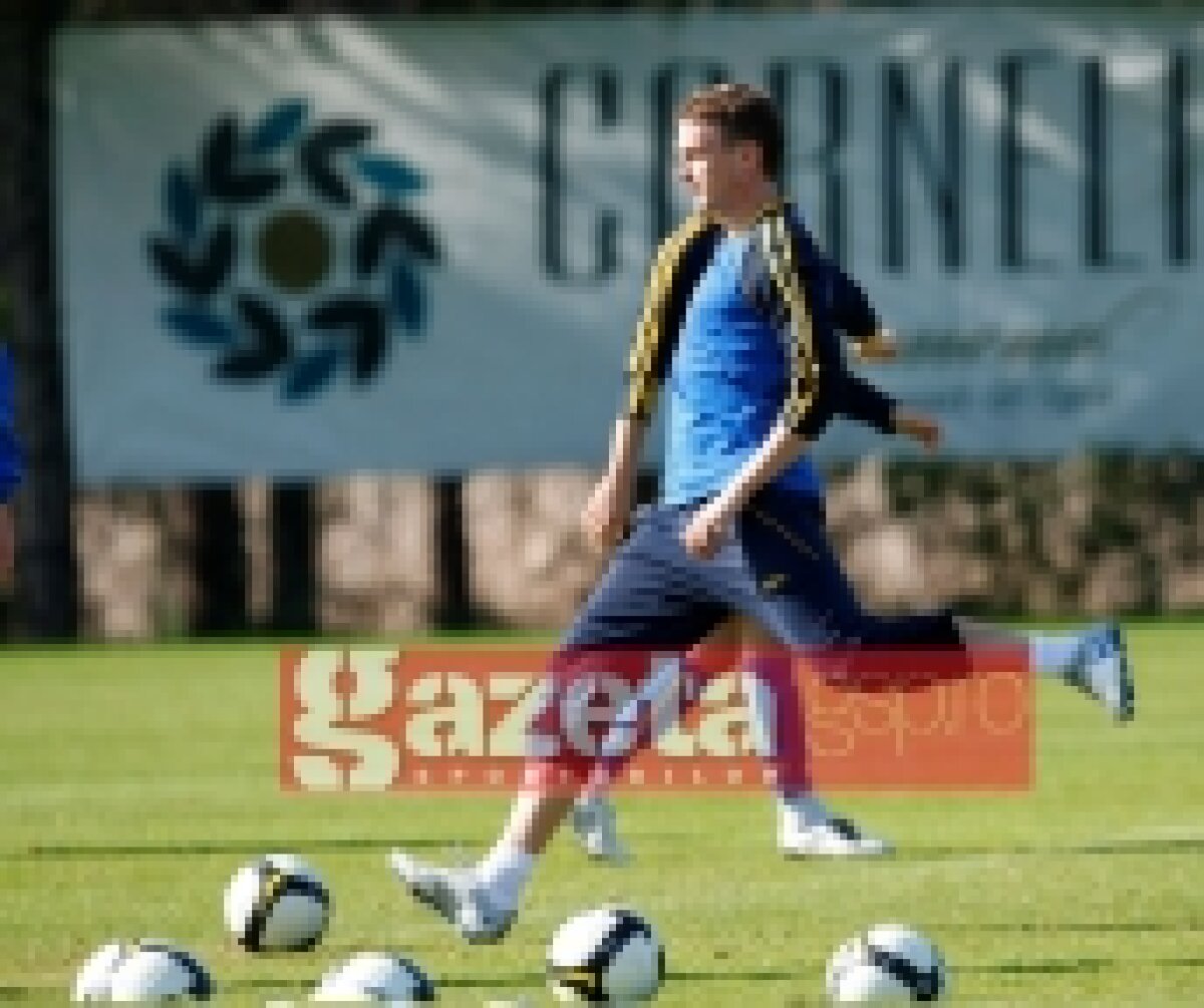 FOTO / Vezi imagini exclusive cu Ghionea la noua sa echipă!