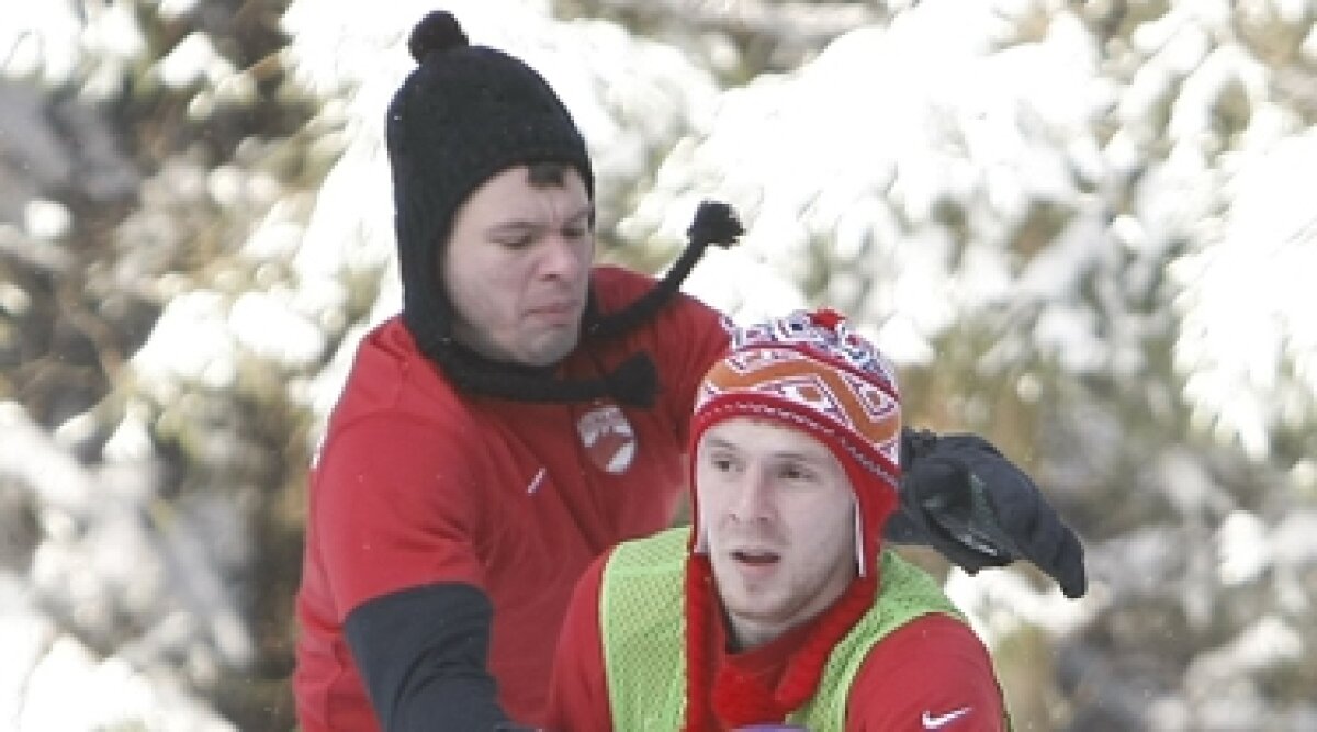 FOTBAL RUGBY SHOW! Niculae a băgat frica-n colegi la antrenamente