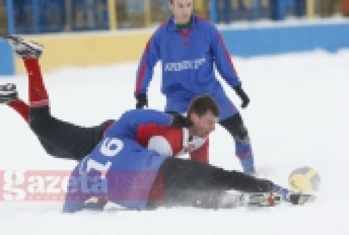 FOTO / Vezi imagini din amicalul lui Dinamo cu Unirea Tărlungeni (0-0)!