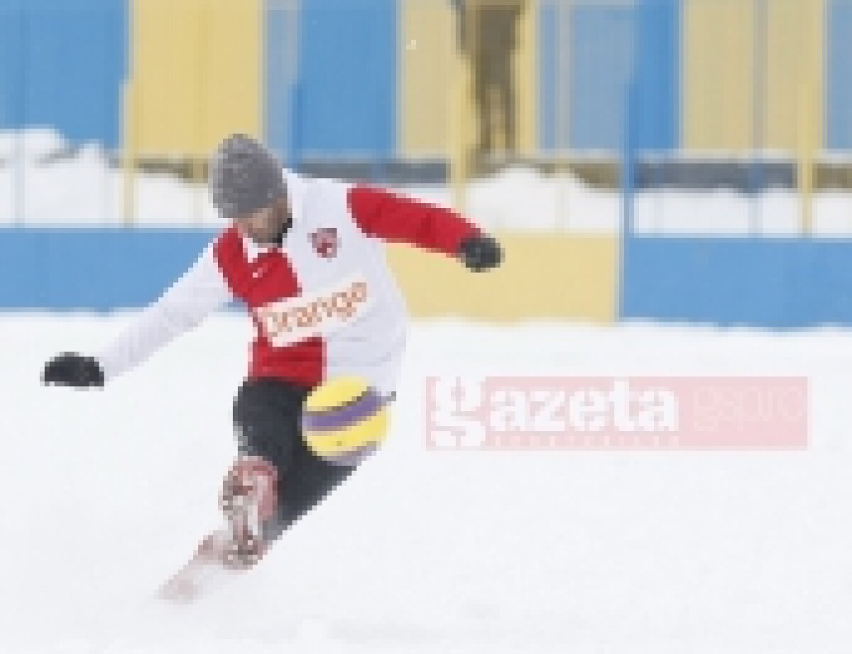 FOTO / Vezi imagini din amicalul lui Dinamo cu Unirea Tărlungeni (0-0)!