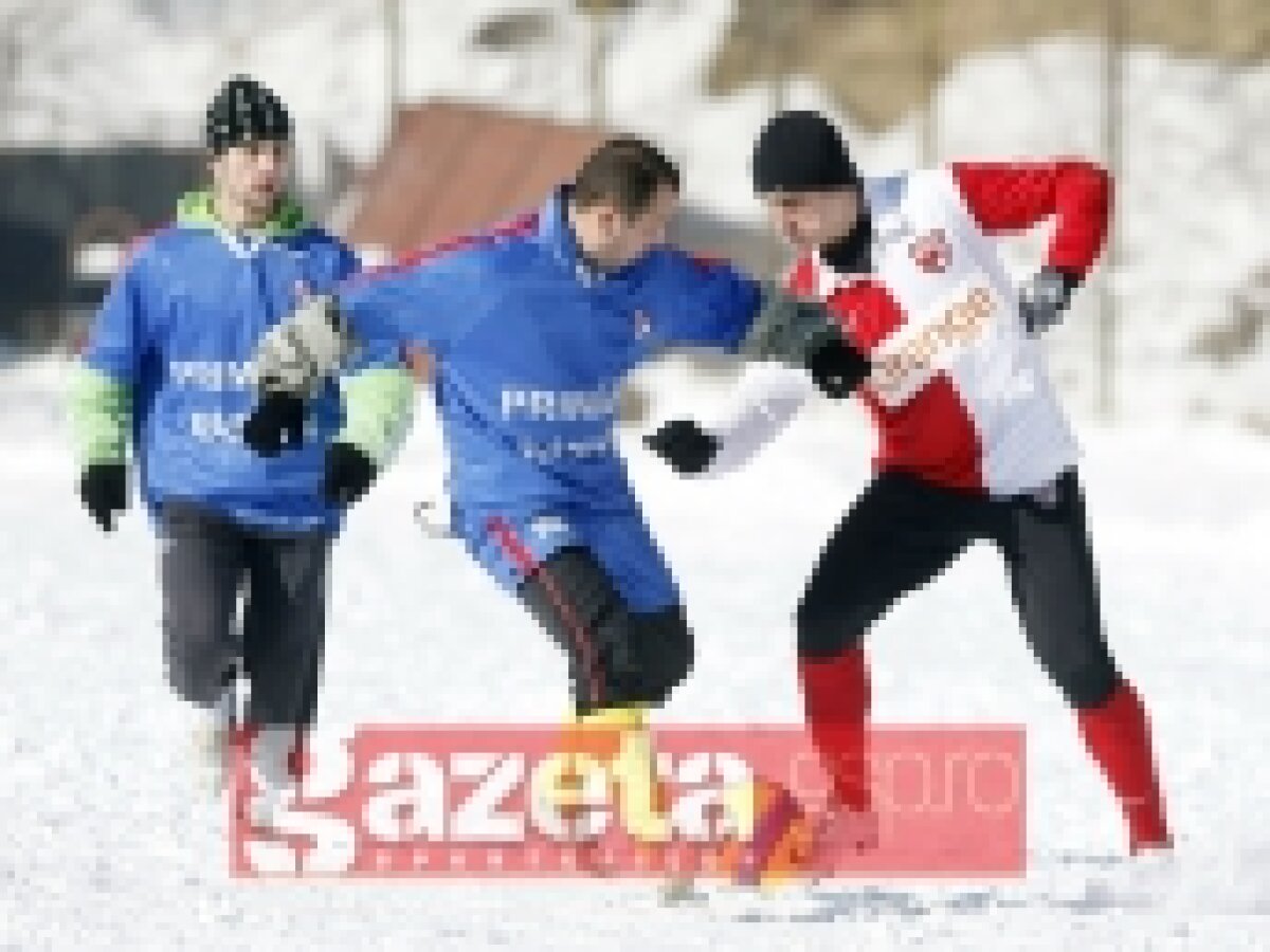 FOTO / Prima victorie în 2010 pentru Dinamo: 5-1 cu Râşnov