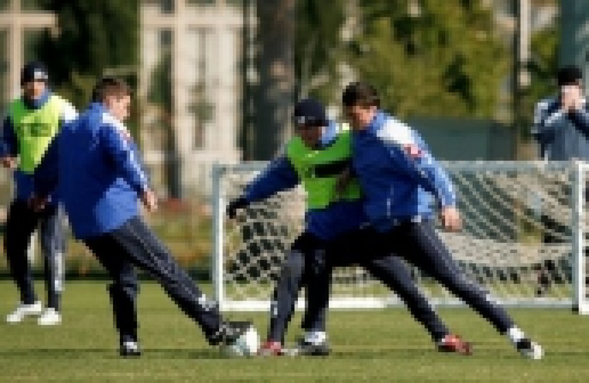 FOTO » Antrenamentul de azi al Timişoarei. Pantilimon este răcit şi a lipsit!