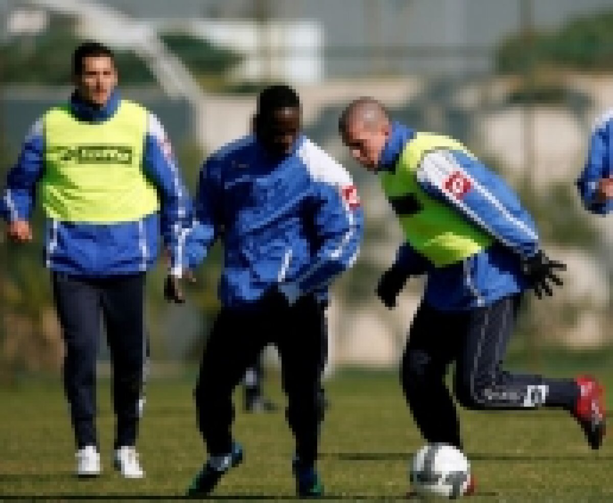 FOTO » Antrenamentul de azi al Timişoarei. Pantilimon este răcit şi a lipsit!