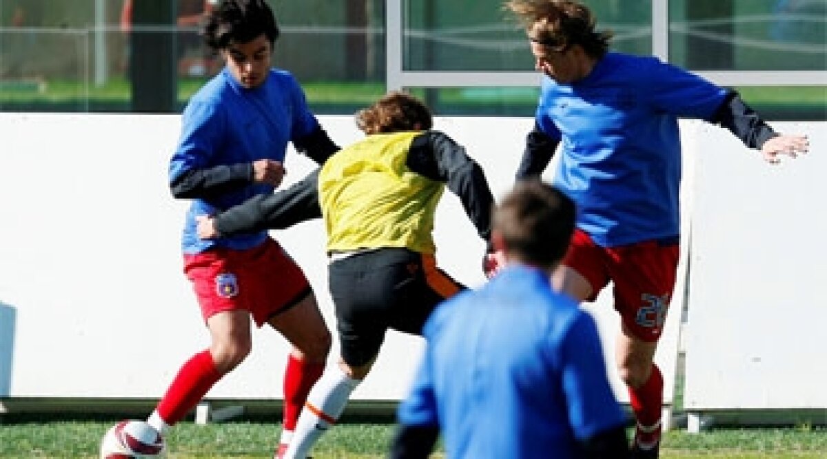 FOTO EXCLUSIV / Steaua a pierdut amicalul cu Şahtior Donetsk, 0-1