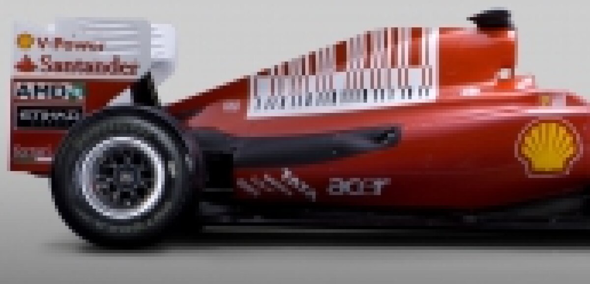 Ferrari şi-a prezentat monopostul pentru 2010. Vezi cum arată maşina cu care vor concura Alonso şi Massa!