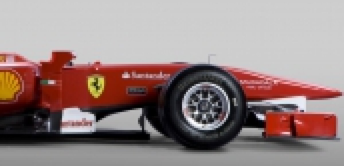 Ferrari şi-a prezentat monopostul pentru 2010. Vezi cum arată maşina cu care vor concura Alonso şi Massa!