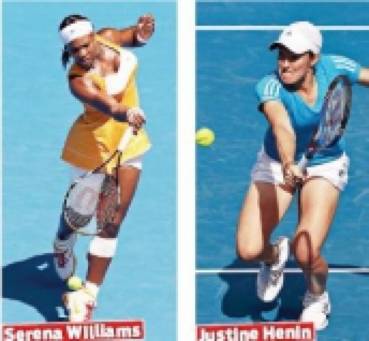 Serena vs Henin » Mai bine nu se poate!