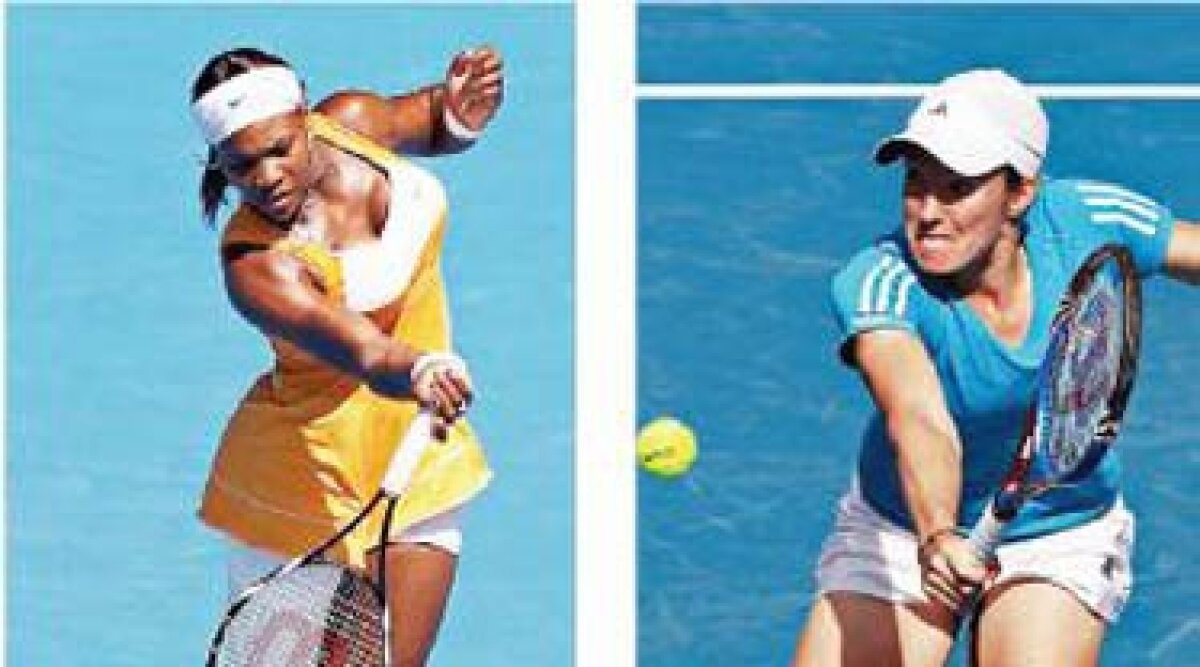 Serena vs Henin » Mai bine nu se poate!