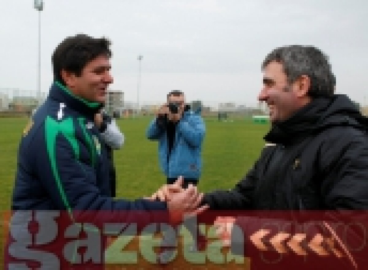 Hagi s-a întîlnit cu Lăcătuş în Antalya!