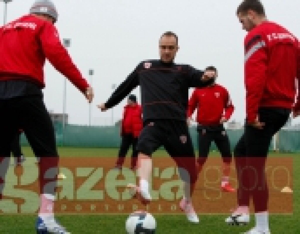 Hagi a fost la antrenamentul de azi al lui Dinamo din Antalya!