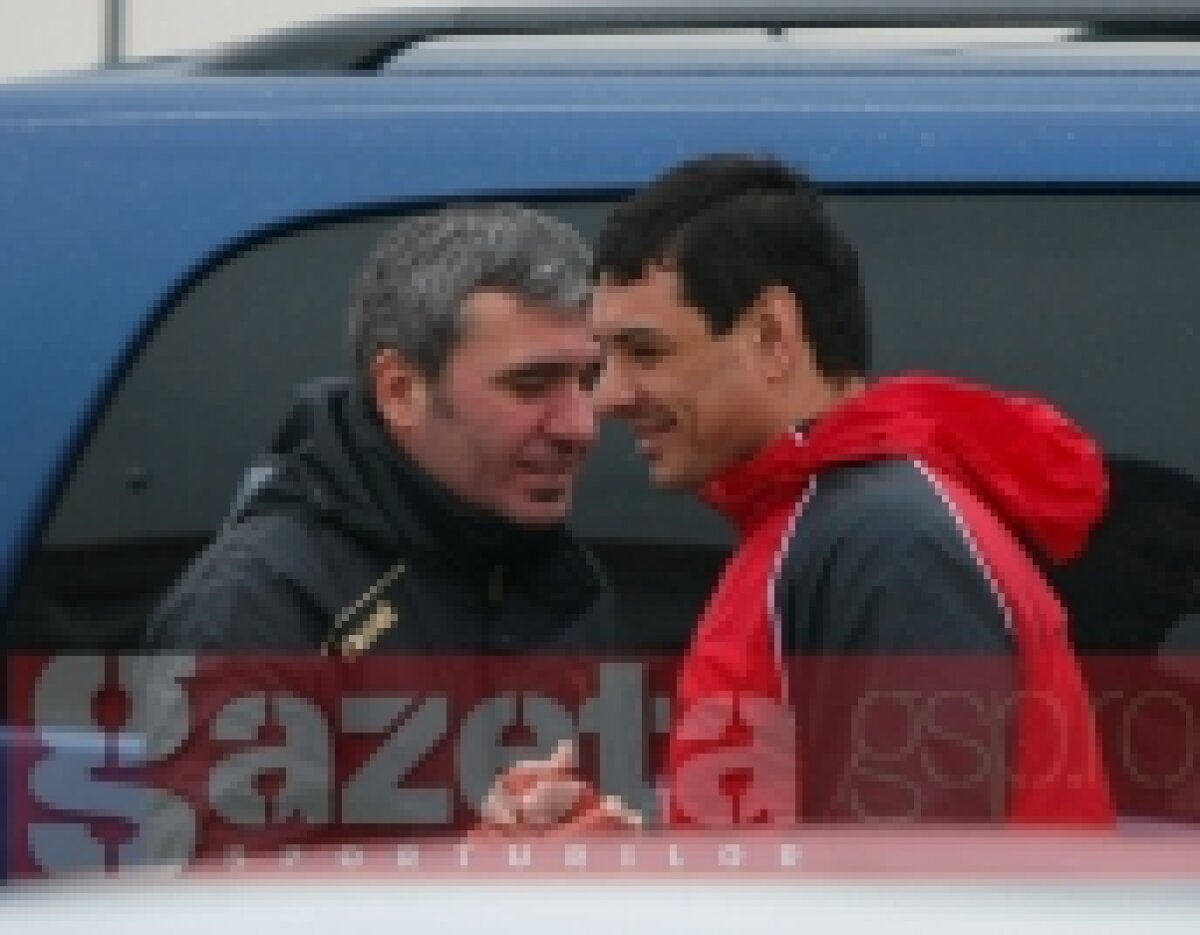 Hagi a fost la antrenamentul de azi al lui Dinamo din Antalya!