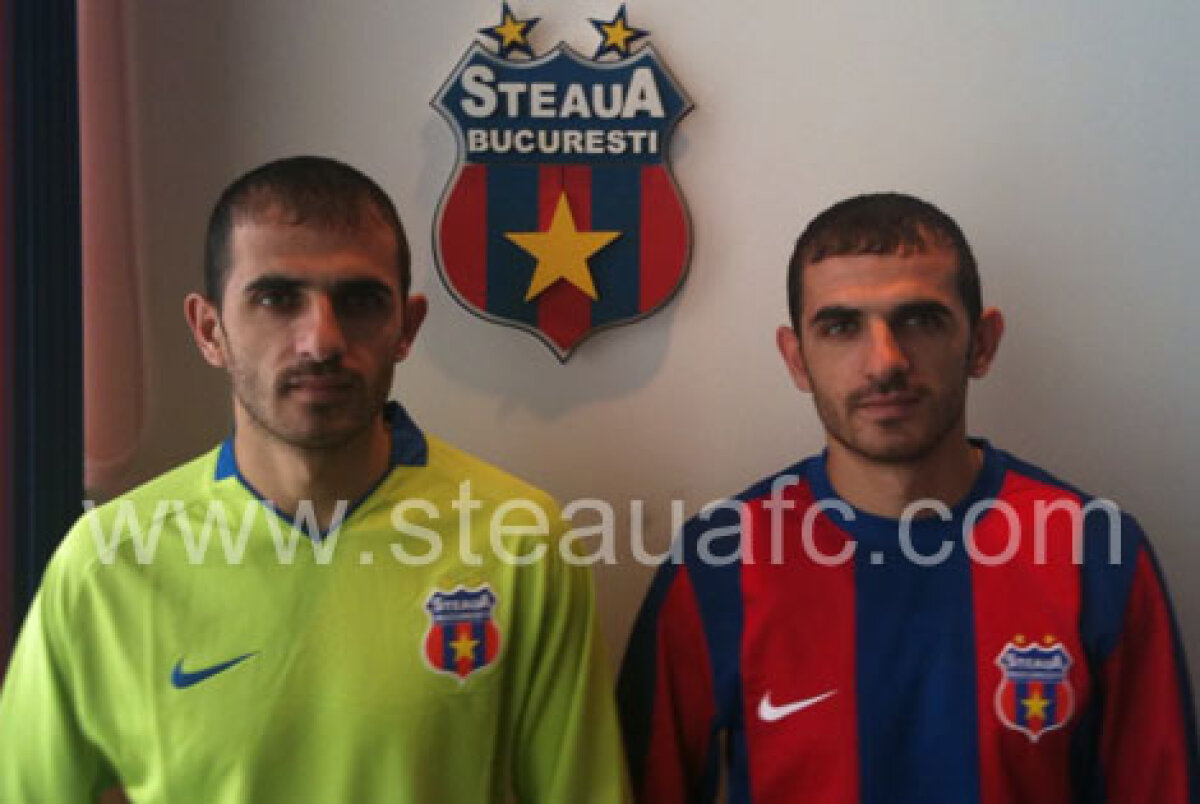 Steaua anunţă oficial transferul fraţilor Karamian! » Artiom: "Ne-am dorit să semnăm cu Steaua!"