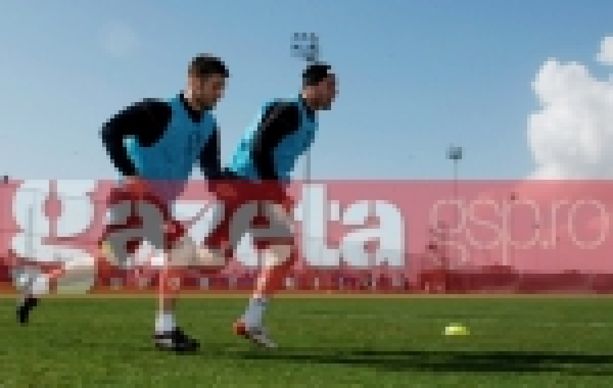 Vezi imagini de la antrenamentul de astăzi al "cîinilor" din Antalya
