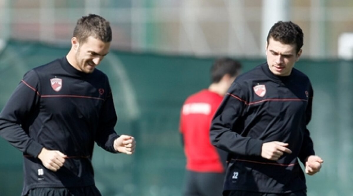 Vezi imagini de la antrenamentul de astăzi al "cîinilor" din Antalya