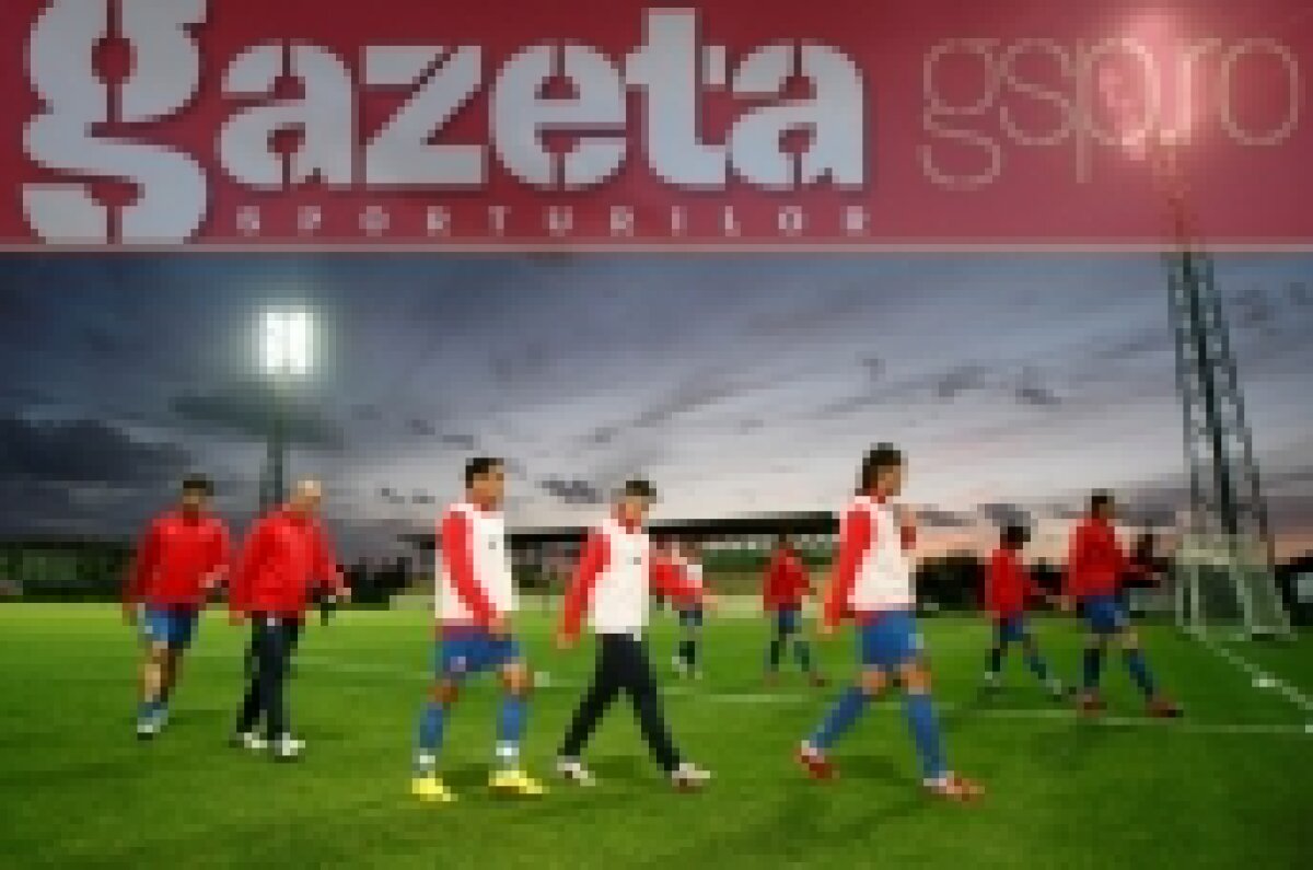 FOTO / Amical Steaua-Vasas Budapesta 2-0