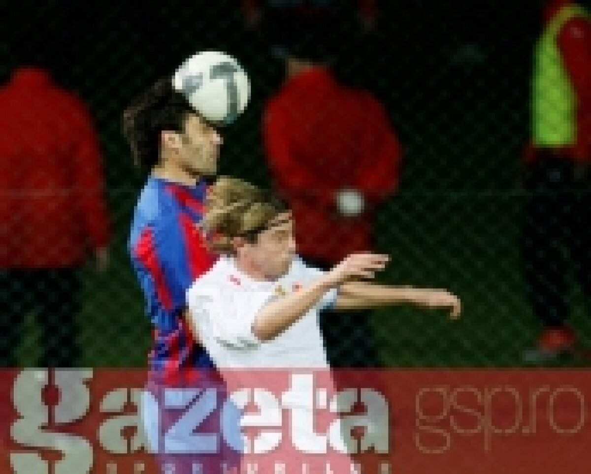 FOTO / Amical Steaua-Vasas Budapesta 2-0