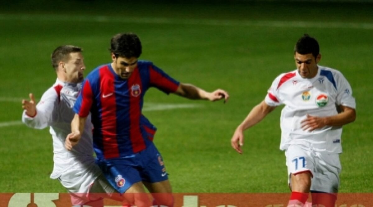FOTO / Amical Steaua-Vasas Budapesta 2-0