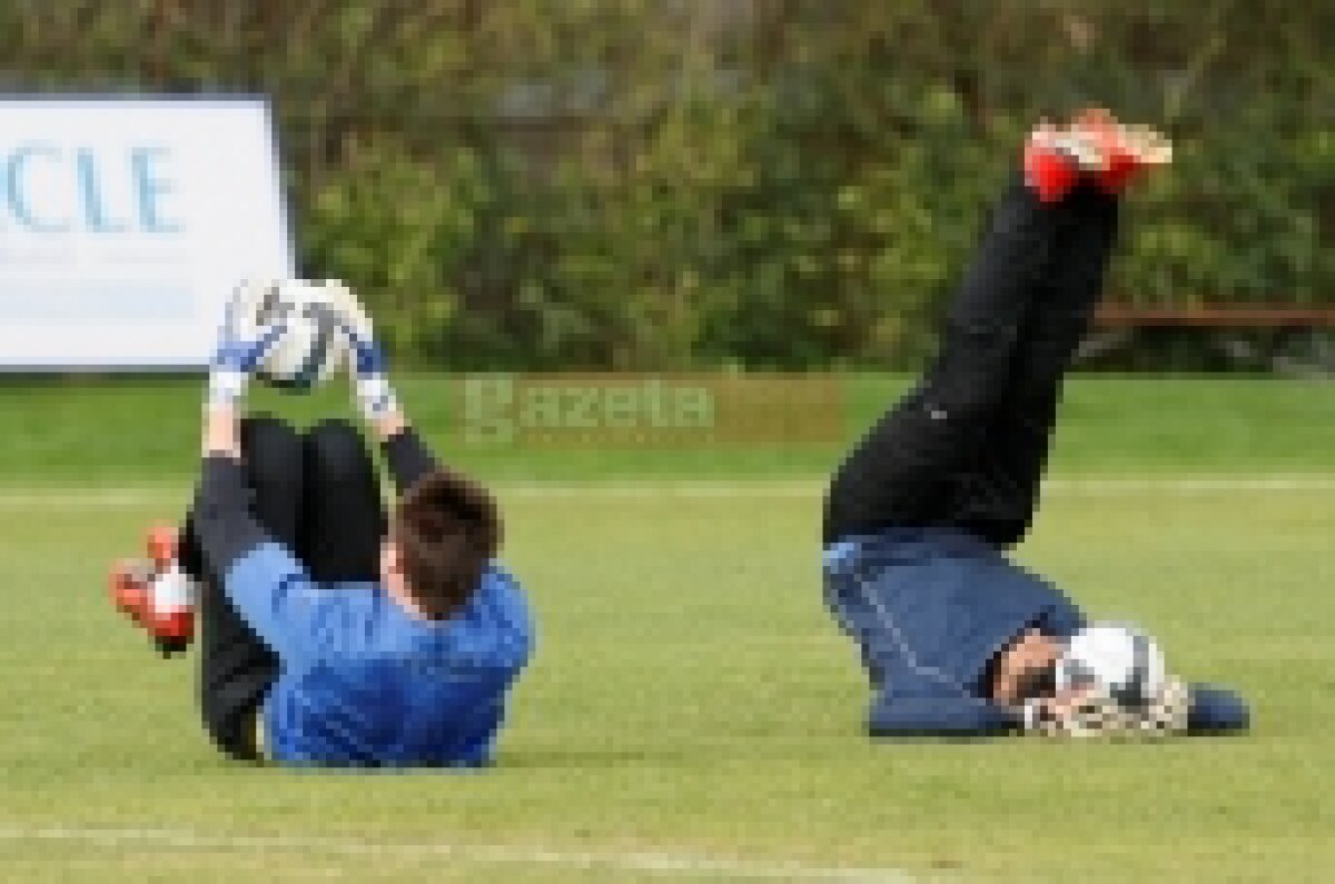 FOTO / Vezi imagini de la antrenamentul de azi al Stelei!