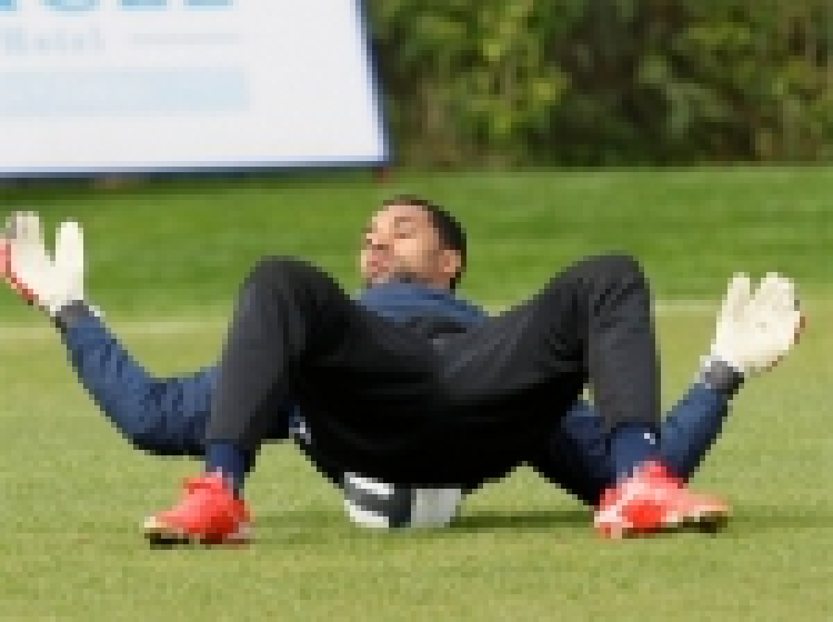 FOTO / Vezi imagini de la antrenamentul de azi al Stelei!