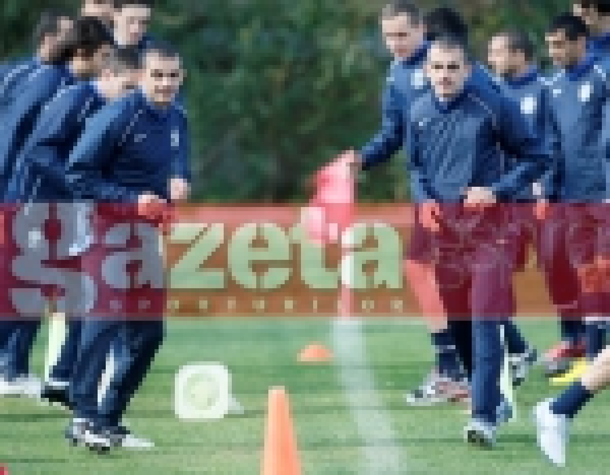 FOTO / Vezi imagini de la primul antrenament al fraţilor Karamian la Steaua!
