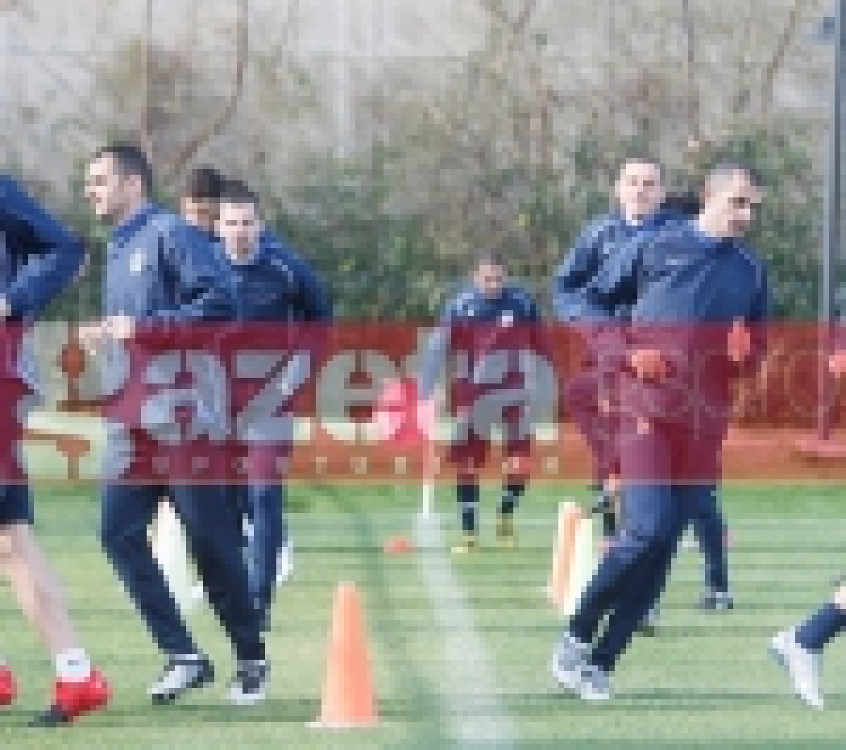 FOTO / Vezi imagini de la primul antrenament al fraţilor Karamian la Steaua!