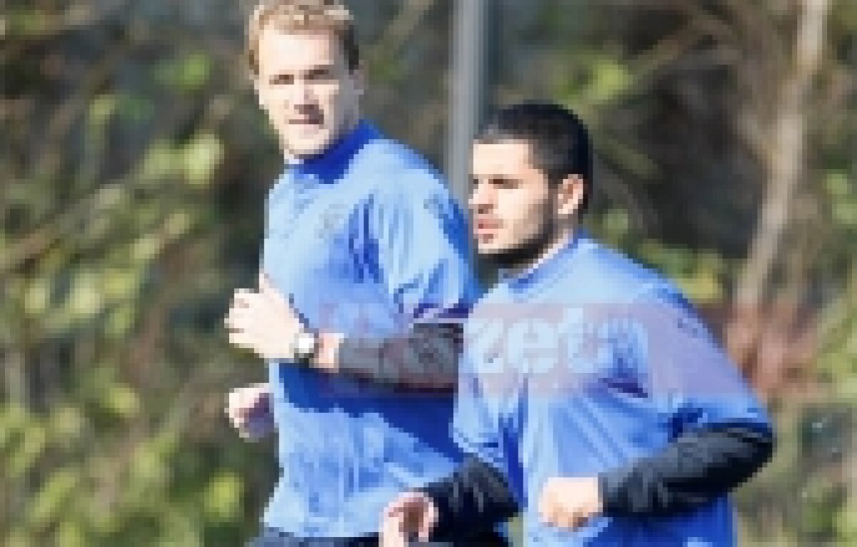 FOTO / Vezi imagini cu Parpas la primul antrenament cu Steaua!