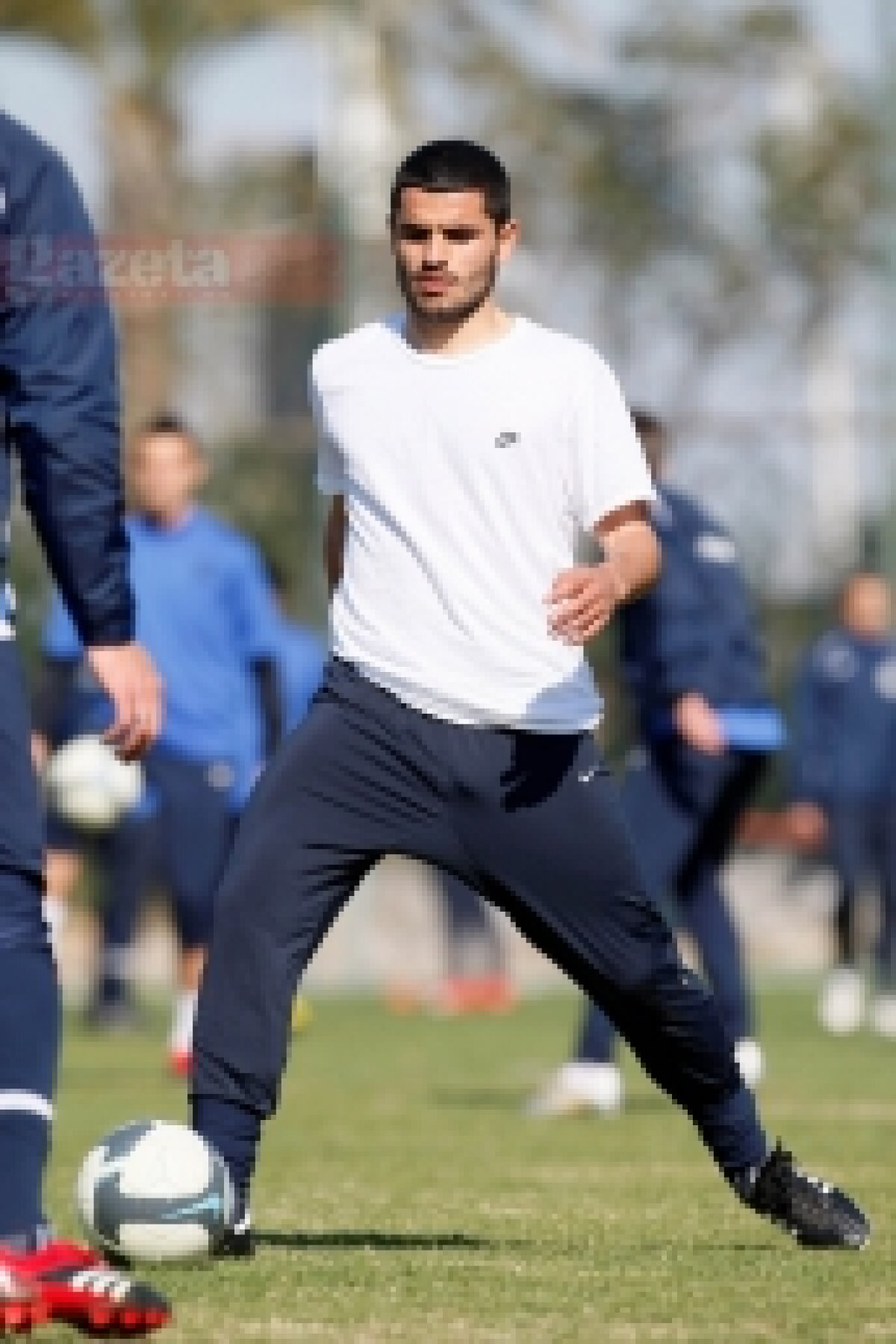 FOTO / Vezi imagini cu Parpas la primul antrenament cu Steaua!