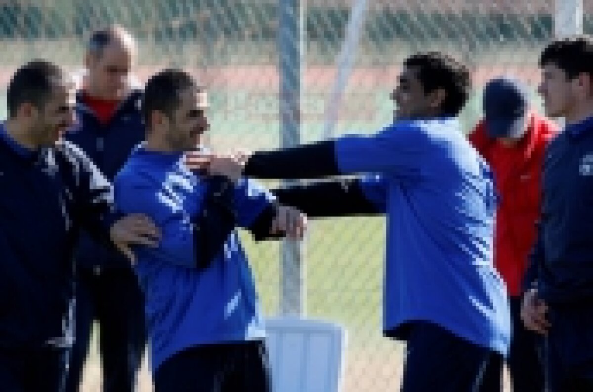 FOTO / Vezi imagini cu Parpas la primul antrenament cu Steaua!