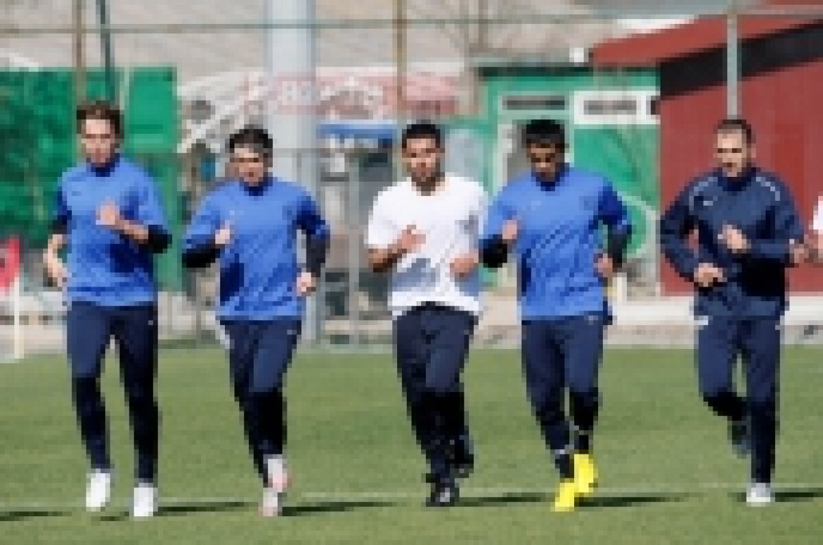 FOTO / Vezi imagini cu Parpas la primul antrenament cu Steaua!