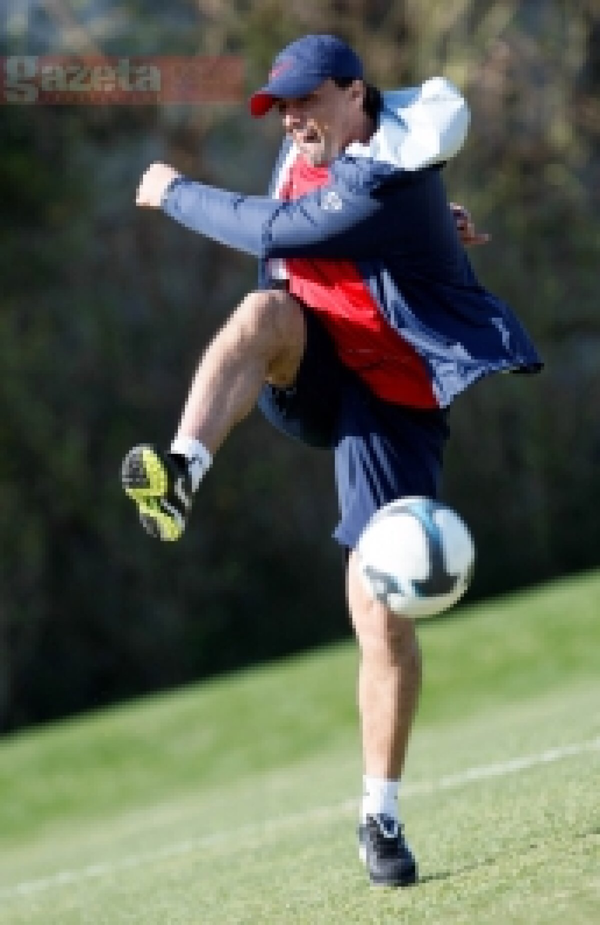 FOTO / Vezi imagini cu Parpas la primul antrenament cu Steaua!