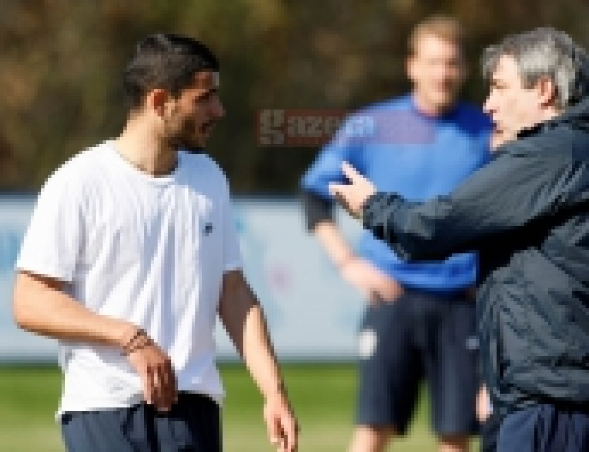 FOTO / Vezi imagini cu Parpas la primul antrenament cu Steaua!