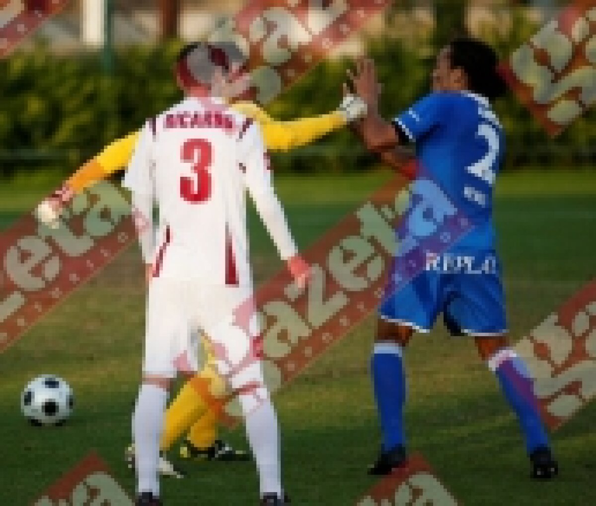 FOTO EXCLUSIV / Bornescu şi Neves bătaie ca-n filme la amicalul Rapidului cu Ostrava