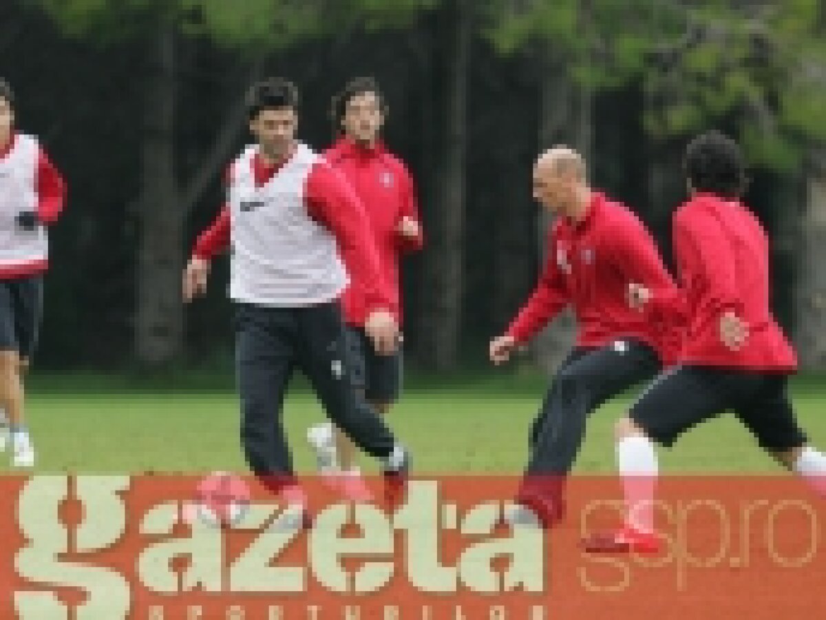 FOTO / "Mărul discordiei", brazilianul Leonardo, s-a antrenat cu CFR