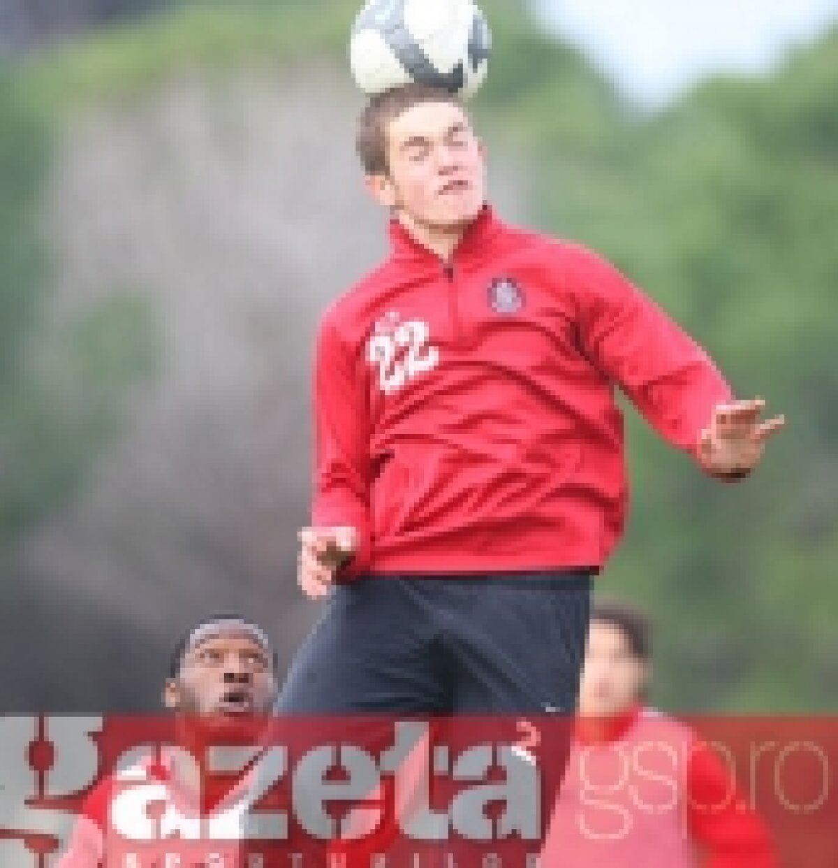 FOTO / "Mărul discordiei", brazilianul Leonardo, s-a antrenat cu CFR