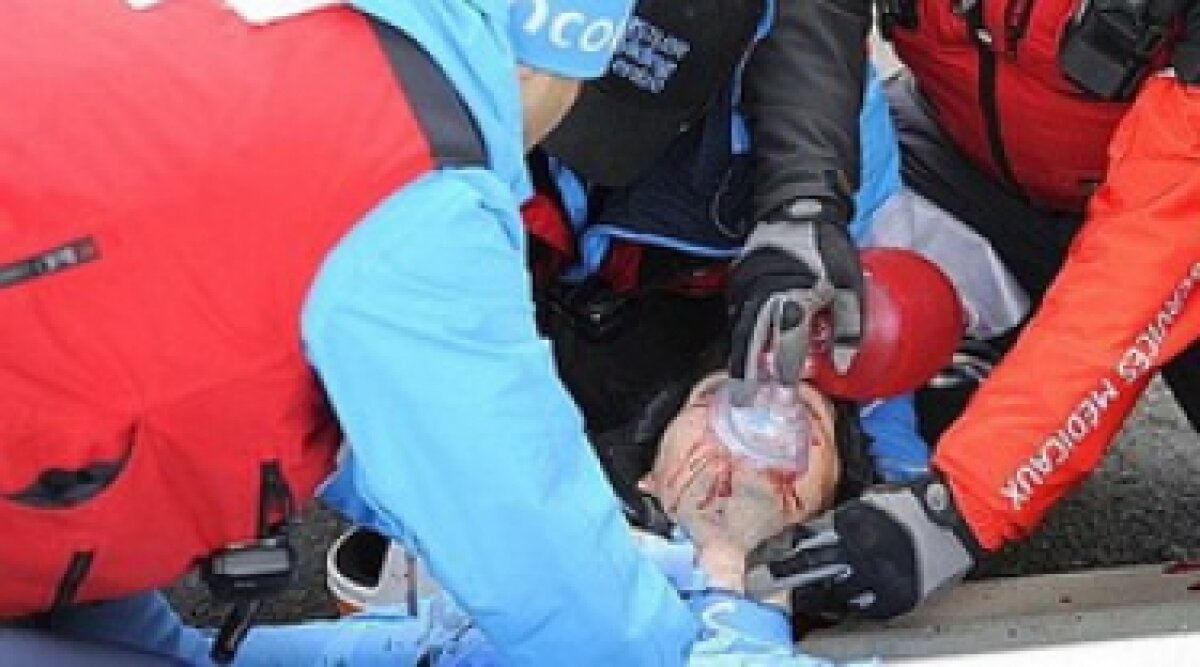 IMAGINI ŞOCANTE / Olimpiada începe în doliu: un sportiv georgian a decedat!