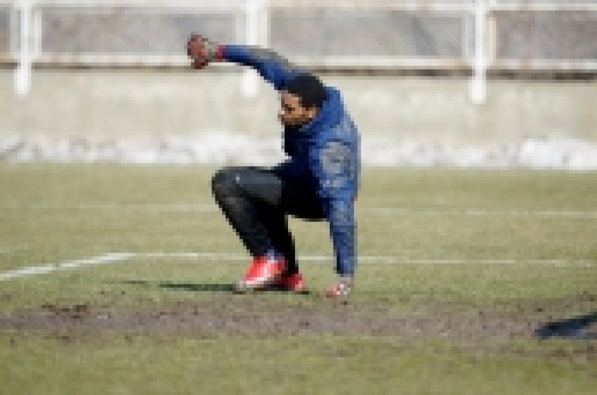 Steaua s-a antrenat în Bulgaria la 6 grade Celsius