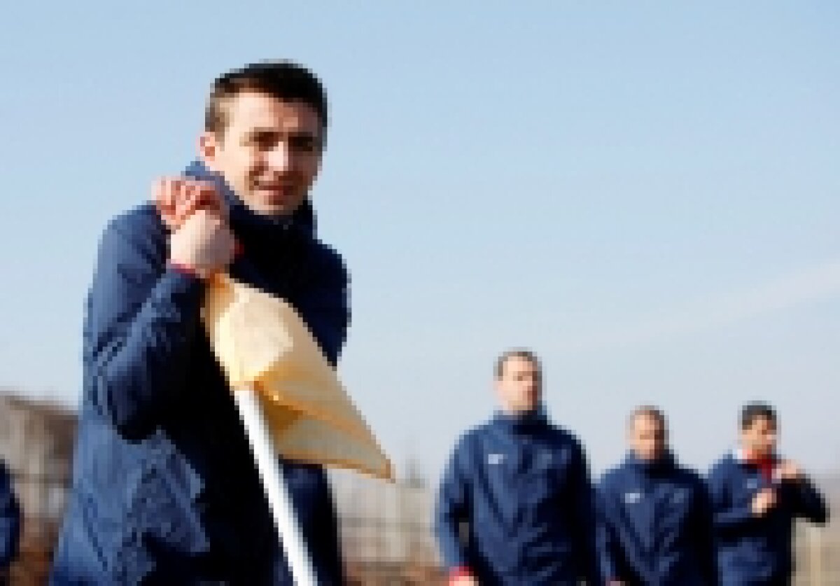 Steaua s-a antrenat în Bulgaria la 6 grade Celsius