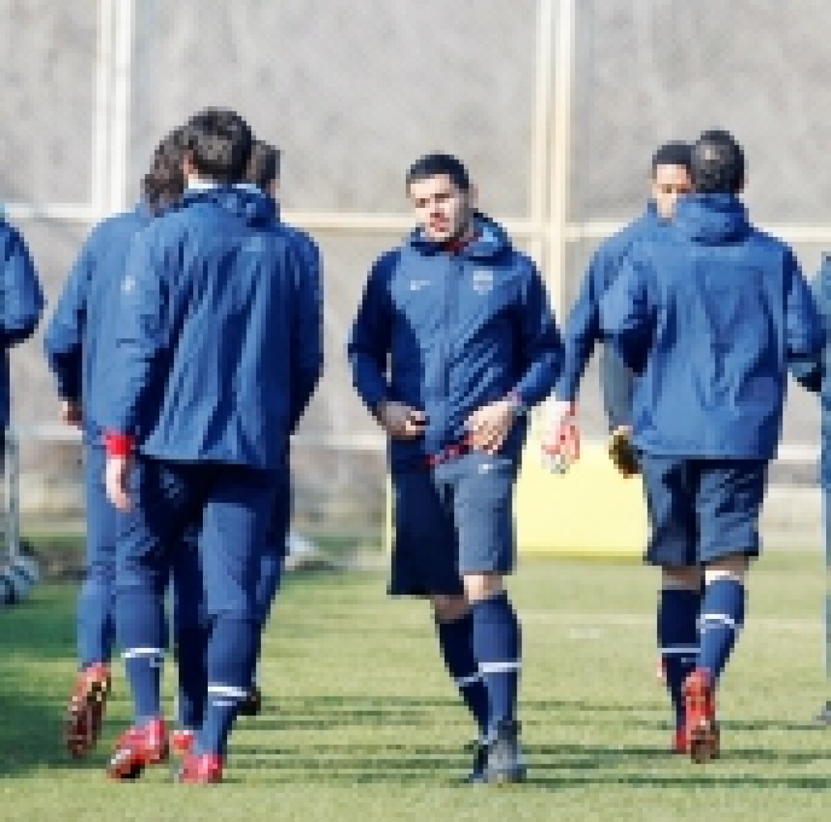 Steaua s-a antrenat în Bulgaria la 6 grade Celsius
