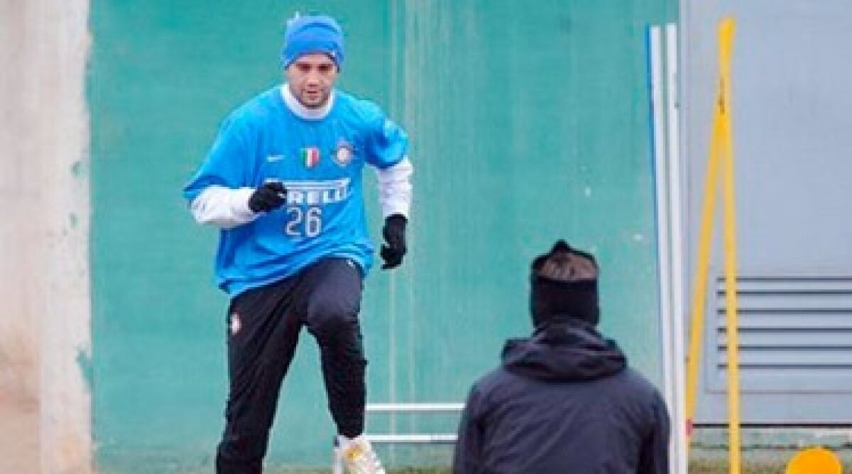 După 42 de zile de la operaţie, 'războinicul' Chivu se antrenează deja!