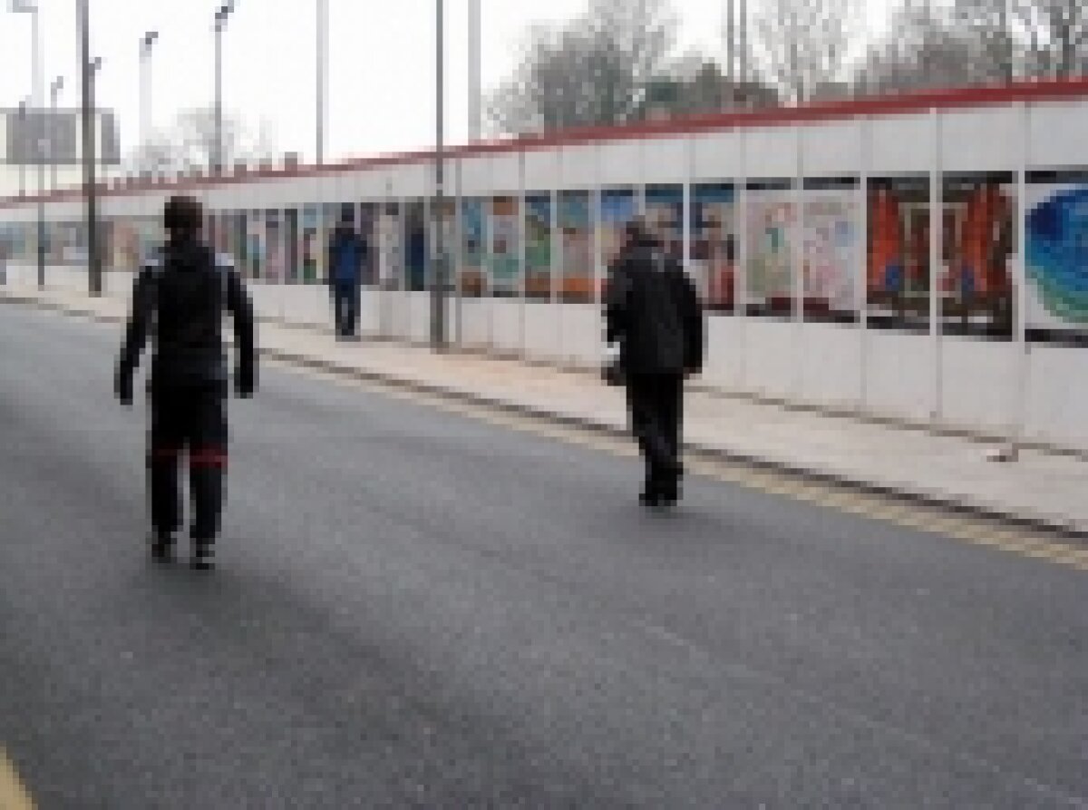 FOTO / Urziceni s-a antrenat pe Anfield Road