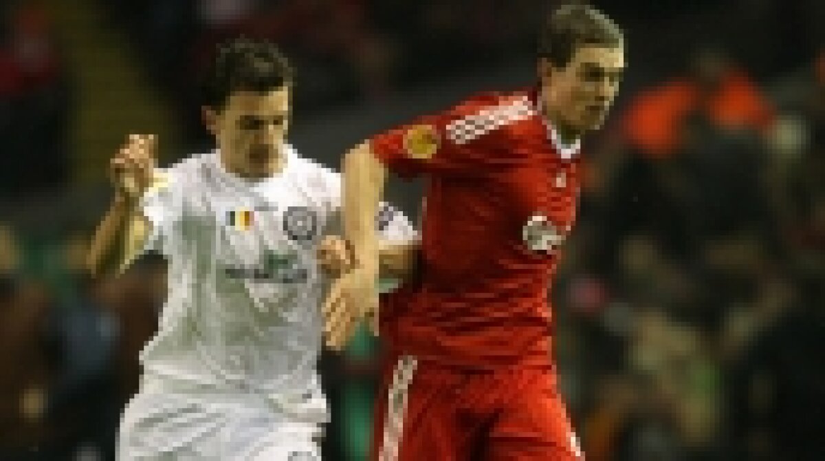 Vezi imagini de la partida Liverpool-Unirea Urziceni!