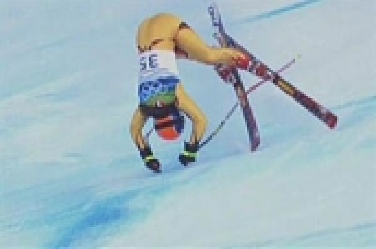 Edit Miklos a fost transportată cu elicopterul la spital după accidentul de la coborîre