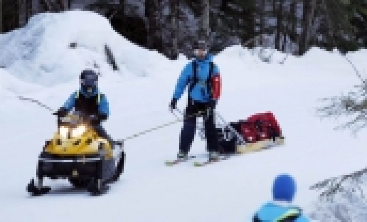 Edit Miklos a fost transportată cu elicopterul la spital după accidentul de la coborîre