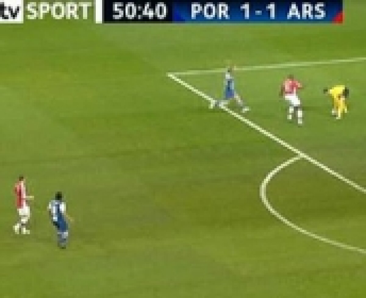 Puştii lui Arsenal s-au păcălit singuri » Au luat un gol de grădiniţă de la Porto