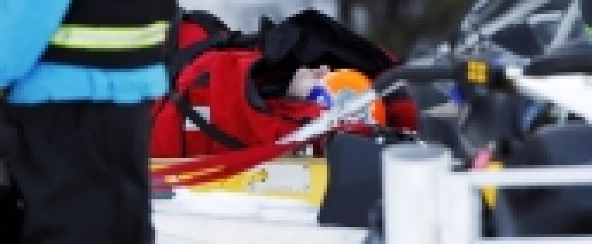 Edit Miklos a fost transportată cu elicopterul la spital după accidentul de la coborîre